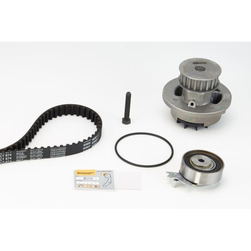 Wasserpumpe + Zahnriemensatz Continental Ctam CT874WP2 f&uuml;r Opel Vauxhall Daewoo