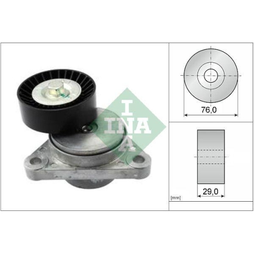 Riemenspanner Keilrippenriemen Schaeffler Ina 534 0290 10 für Chevrolet Daewoo