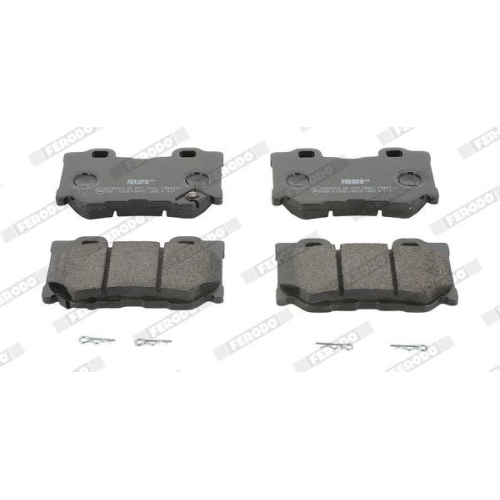 Bremsbelagsatz Scheibenbremse Ferodo FDB4312 Premier Eco Friction f&uuml;r Nissan