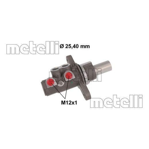 Hauptbremszylinder Metelli 05-0878 f&uuml;r Citro&euml;n Peugeot