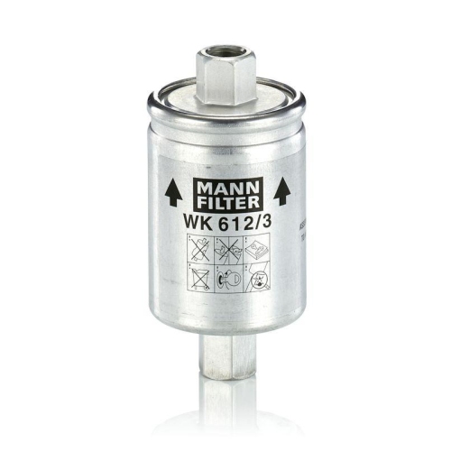 Kraftstofffilter Mann-filter WK 612/3 f&uuml;r Isuzu Opel Rover Toyota General Motors