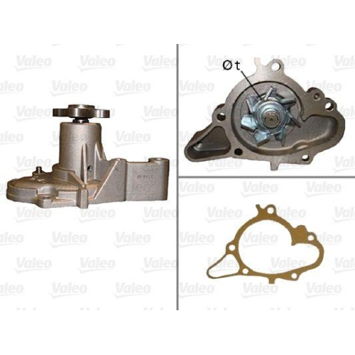 Wasserpumpe Motorkühlung Valeo 506897 für Hyundai Kia
