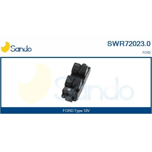Schalter Fensterheber Sando SWR72023.0 für Ford Fahrerseitig