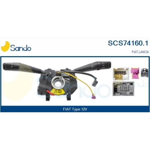 Lenkstockschalter Sando SCS74160.1 für Fiat Für Fahrzeuge Mit Obd