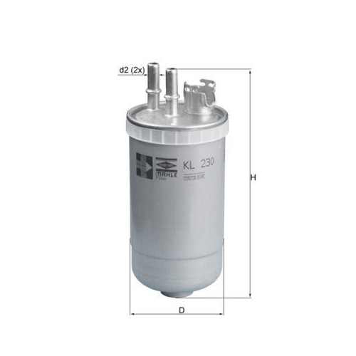 Kraftstofffilter Mahle KL 230 f&uuml;r Ford