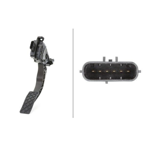 Sensor Fahrpedalstellung Hella 6PV 009 505-701 f&uuml;r Audi VW