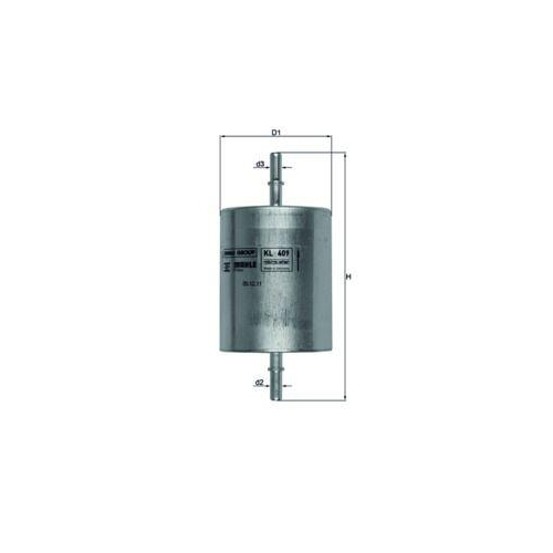 Kraftstofffilter Mahle KL 409 f&uuml;r Ford Kayser