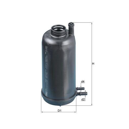 Kraftstofffilter Mahle KL 707D f&uuml;r Iveco Mitsubishi Fuso (mitsubishi)