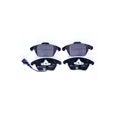 Bremsbelagsatz Scheibenbremse Hella 8DB 355 023-161 f&uuml;r Audi Seat Skoda VW Amc