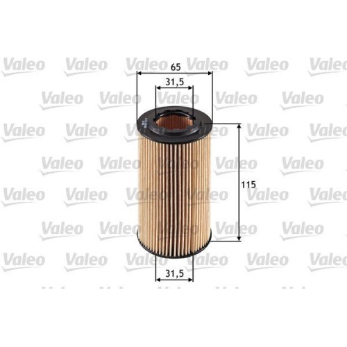 Ölfilter Valeo 586501 für Chrysler Mercedes Benz Mercedes Benz Mercedes Benz