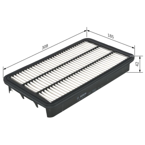 Luftfilter Bosch 1987429151 f&uuml;r Daihatsu Toyota Holden Lexus