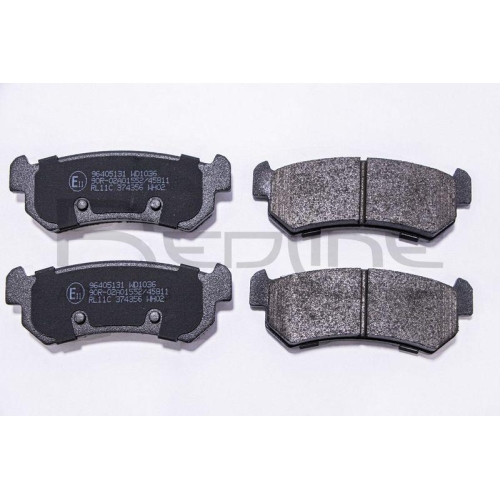 Bremsbelagsatz Scheibenbremse Red-line 27CV031 für Chevrolet Hinterachse