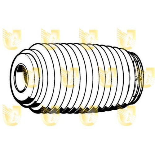 Schutzkappe/faltenbalg Stoßdämpfer Unigom 391454 für Ford Vorderachse