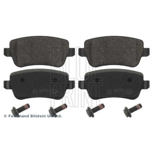 Bremsbelagsatz Scheibenbremse Blue Print ADL144228 f&uuml;r Fiat Hinterachse