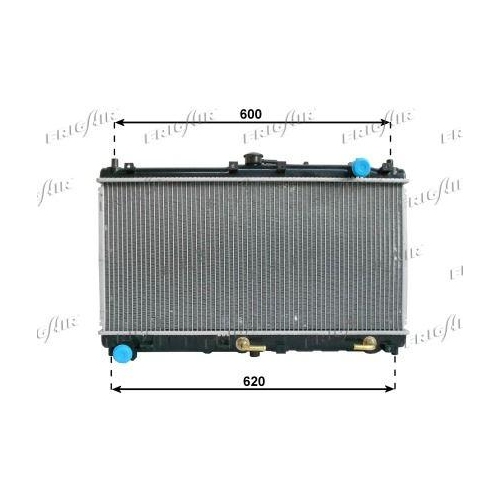 K&uuml;hler Motork&uuml;hlung Frigair 0127.3005 f&uuml;r Mazda