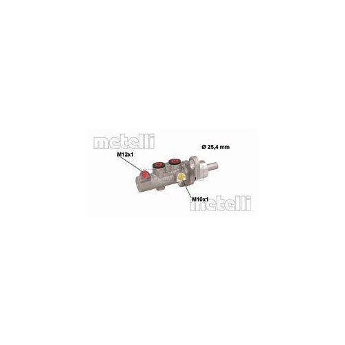 Hauptbremszylinder Metelli 05-0892 f&uuml;r Fiat