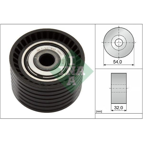 Umlenk /führungsrolle Zahnriemen Schaeffler Ina 532 0774 10 für Nissan Opel