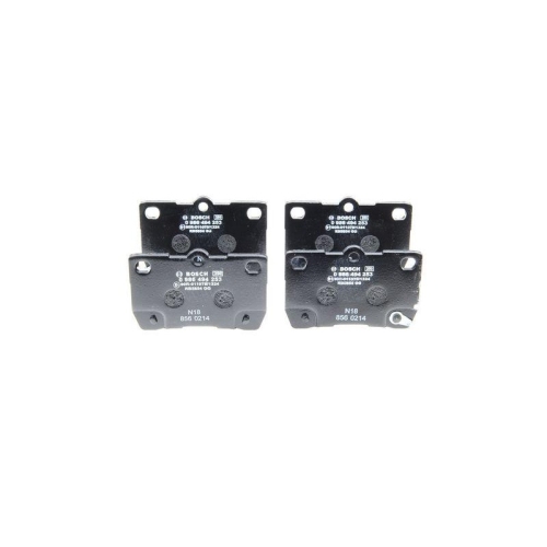 Bremsbelagsatz Scheibenbremse Bosch 0986494253 f&uuml;r Toyota Lexus