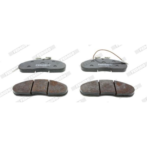 Bremsbelagsatz Scheibenbremse Ferodo FVR792 Premier f&uuml;r Nissan Avia Vorderachse