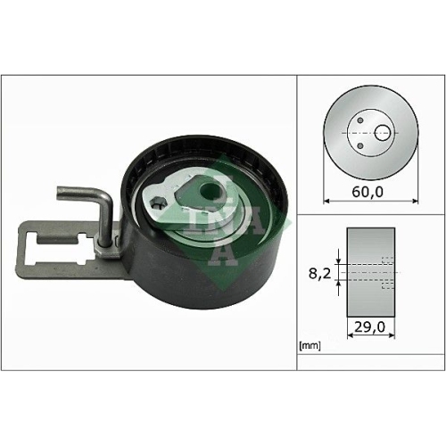 Spannrolle Zahnriemen Ina 531 0883 10 für Citroën Ford Mazda Peugeot Volvo