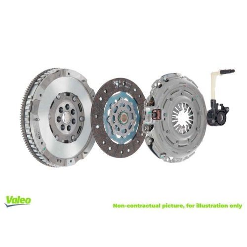Kupplungssatz Valeo 837543 Fullpack Dmf (csc) With Self Adjusting Technology Kia