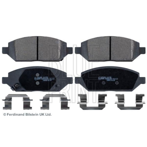 Bremsbelagsatz Scheibenbremse Blue Print ADW194216 f&uuml;r Opel Porsche Vauxhall