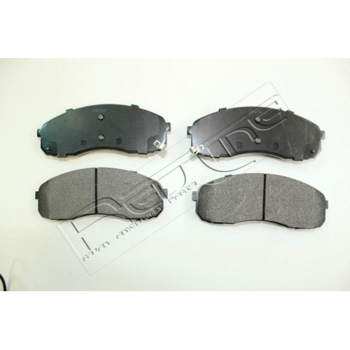 Bremsbelagsatz Scheibenbremse Red-line 27KI036 f&uuml;r Kia Vorderachse