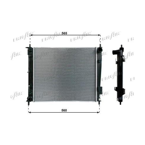 K&uuml;hler Motork&uuml;hlung Frigair 0133.3040 f&uuml;r Hyundai
