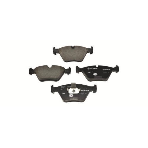 Bremsbelagsatz Scheibenbremse Hella 8DB 355 009-001 f&uuml;r Bmw Rover Vorderachse