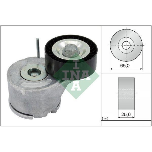 Riemenspanner Keilrippenriemen Schaeffler Ina 534 0455 10 für Citroën Fiat Opel