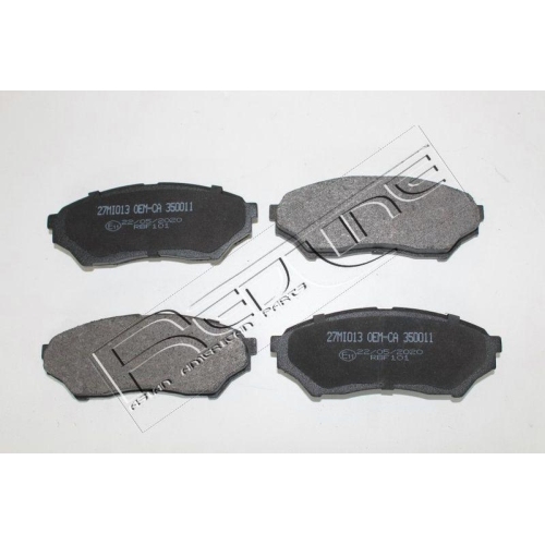 Bremsbelagsatz Scheibenbremse Red-line 27MI013 f&uuml;r Mitsubishi Vorderachse