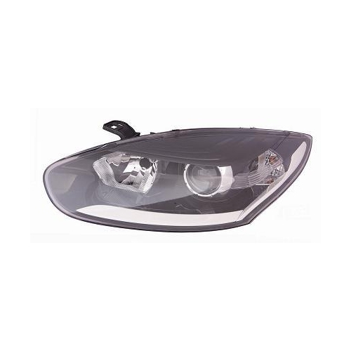 RECHTER SCHEINWERFER MEGANE 2014 PARAB. SCHWARZ MIT TAGESLICHT MIT ELEKTROMO