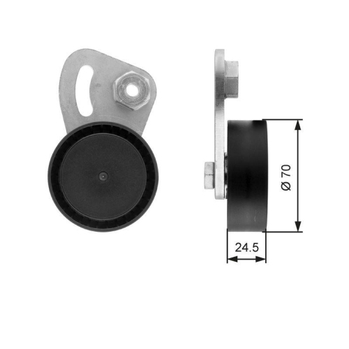 Riemenspanner Keilrippenriemen Gates T39022 Drivealign&trade; f&uuml;r Bmw