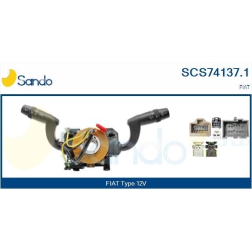 Lenkstockschalter Sando SCS74137.1 für Fiat Für Fahrzeuge Mit Obd