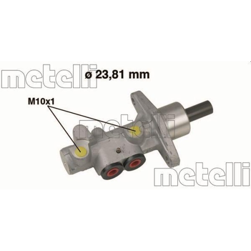 Hauptbremszylinder Metelli 05-0610 f&uuml;r VW