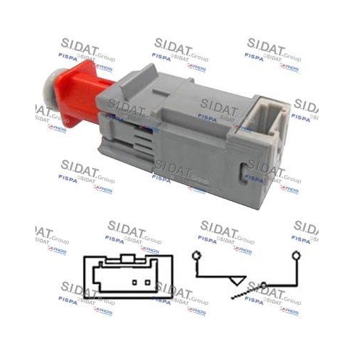 Bremslichtschalter Sidat 5.140079 für Alfa Romeo Fiat Lancia Opel Saab Suzuki