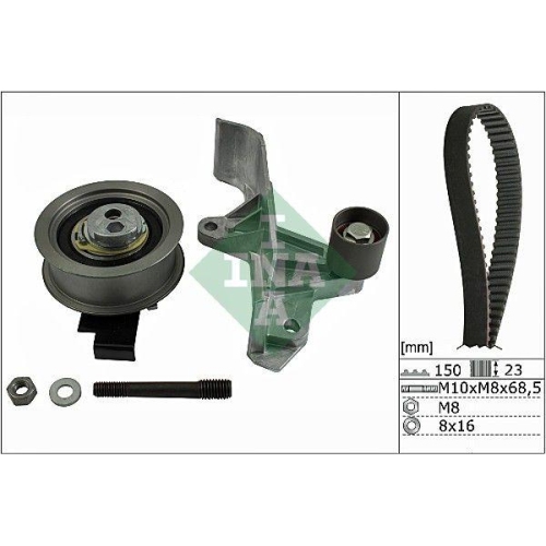Zahnriemensatz Schaeffler Ina 530 0546 10 f&uuml;r Audi Seat Skoda VW Vw (svw)
