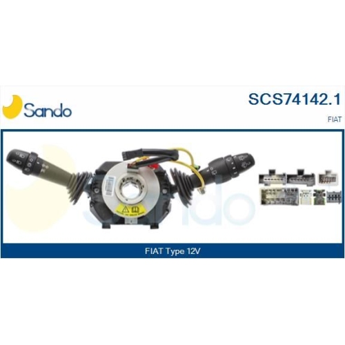 Lenkstockschalter Sando SCS74142.1 für Fiat Für Fahrzeuge Mit Obd
