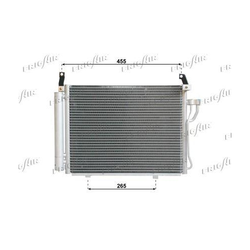 Kondensator Klimaanlage Frigair 0828.3033 f&uuml;r Hyundai