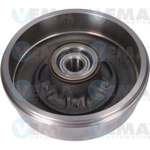 Bremstrommel Vema 810002 für Renault Dacia Hinterachse Links Hinterachse Rechts