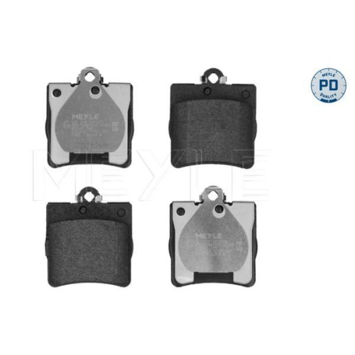 Bremsbelagsatz Scheibenbremse Meyle 0252191915PD f&uuml;r Chrysler Mercedes Benz