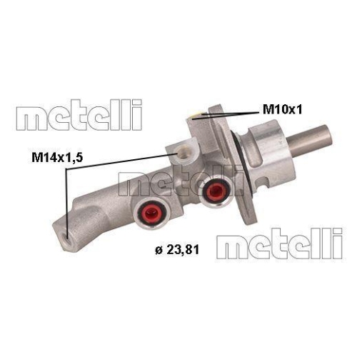 Hauptbremszylinder Metelli 05-1119 f&uuml;r Toyota