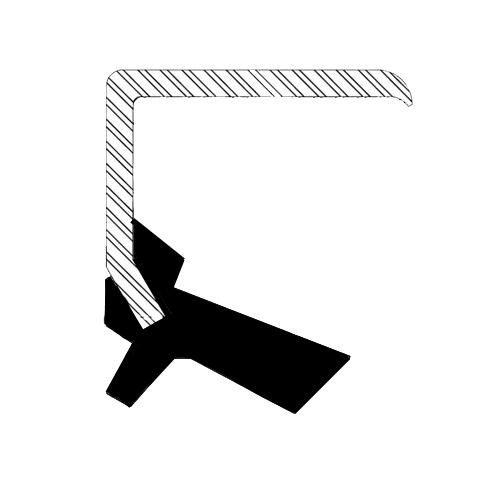 Wellendichtring Differential Corteco 19034921B für Mitsubishi Hyundai Außen