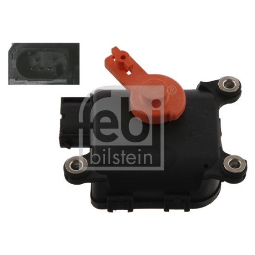 Umschaltventil L&uuml;ftungsklappen Febi Bilstein 34148 Febi Plus f&uuml;r Audi Seat Skoda