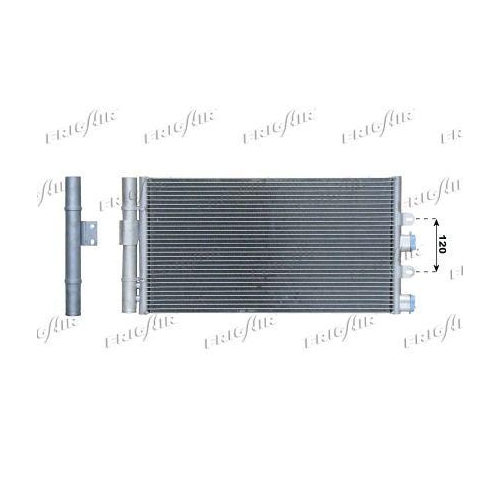 Kondensator Klimaanlage Frigair 0804.2063 f&uuml;r Alfarome/fiat/lanci