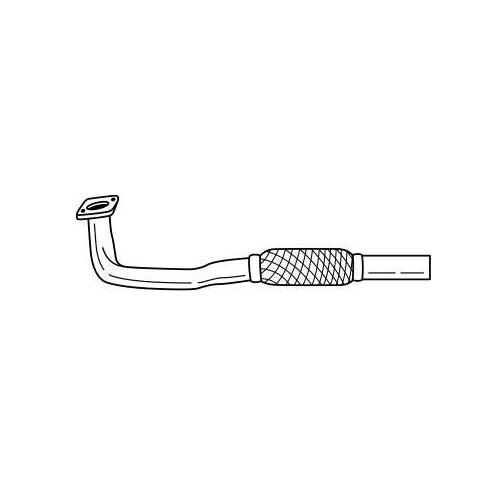 Abgasrohr Sigam 12218 f&uuml;r Fiat Vorne