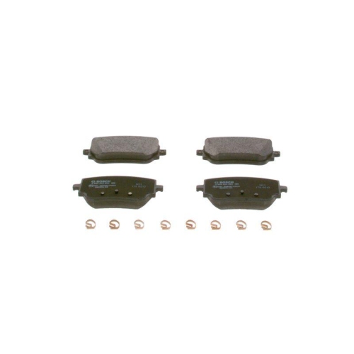 Bremsbelagsatz Scheibenbremse Bosch 0986424890 f&uuml;r Mercedes Benz Mercedes Benz
