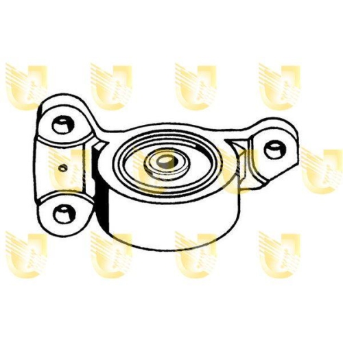 Lagerung Motor Unigom 395359 für Fiat Lancia Vorne