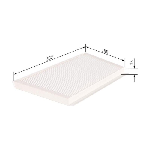 Filter Innenraumluft Bosch 1987432270 für Mercedes Benz Mercedes Benz Motorraum