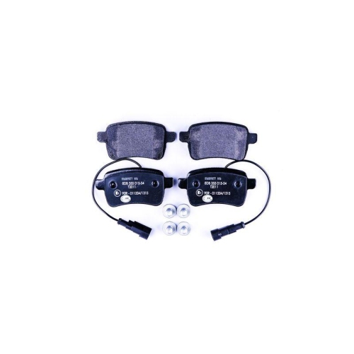 Bremsbelagsatz Scheibenbremse Hella 8DB 355 015-541 f&uuml;r Alfa Romeo Hinterachse